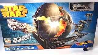 Star Wars Hot Wheels Death Star Battle Blast! New!