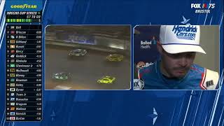 KYLE LARSON INTERVIEW AFTER DRAMA WITH RYAN PREECE - 2023 FOOD CITY DIRT RACE NASCAR CUP SERIES