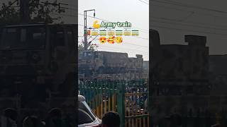 Indian Army train 🇮🇳#shortvideo #army #armylover #india #proud #railway #indainarmy #power#dailyvlog