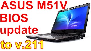 How to update the BIOS for the ASUS M51V laptop Ep.351