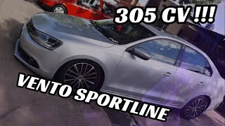 Volkswagen Vento 2.0 tsi Sportline (305cv), LO QUE EMPUJA !!! (Le rompo una rueda)