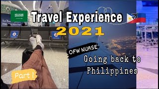 Part 1 NEW TRAVEL REQUIREMENTS: OFW Flight Experience July 2021| Jeddah to Philippines