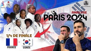 02_Analyse des 1/4 de Finale Judo 🥋 - 🇫🇷 France vs 🇰🇷 Corée