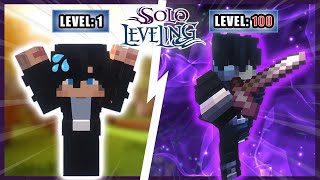 I Became SUNG JIN WOO in Minecraft! (SOLO LEVELING Mod)