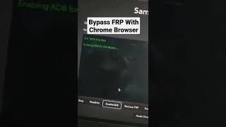 Bypass FRP via Chrome browser for all Samsung devices