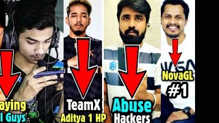 Ghatak on pmco Hacker || Team X Aditya Clutch || NovaGodL