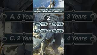 How Long Did It Take To Make Galio? | League of Trivia #shorts #shortsvideo #leagueoflegends #galio