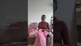 Pink aesthetic SHEIN HAUL (full video on my tik tok) #shein #haul #fyp #clothing #tryon #aesthetic