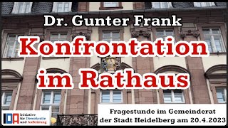 Dr. Gunter Frank - Konfrontation im Rathaus