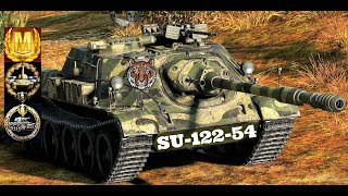 SU-122-54 World of Tank Blitz Aced gameplay 4800 DMG + Kolobanov