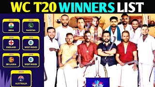 T20 WORLD CUP WINNERS LIST TROLL | T20 WORLD CUP WINNERS LIST 2007 TO 2021 | T20 WORLD CUP 2022