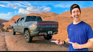 Taking My Rivian Rock Crawling! |Vacation 2024|