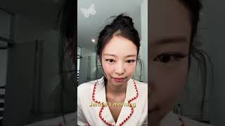 Jennie's new TikTok video🤍 #kpop #blackpink #jennie #shorts