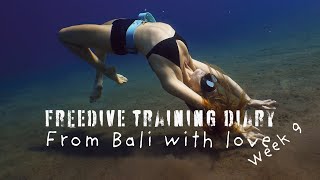 Freedive training diary from Bali with love - week 9 / Ocean Gardeners / Girls that freedive