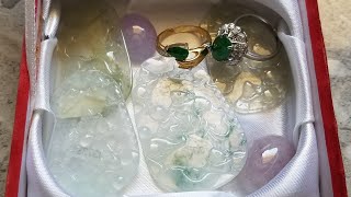 老華僑舊玉收藏 Looking inside an old jade collector's treasure box... antique jadeite