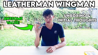 My NEW Leatherman Wingman // Unboxing and Initial Thoughts // Camping, Hiking and EDC // WNW Ep. 2