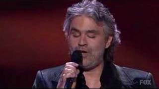 Andrea Bocelli "Because We Believe" Live on American Idol