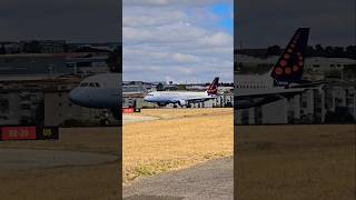 Brussels Airlines | Airbus A320 🛬 #airport #lisboa #shorts