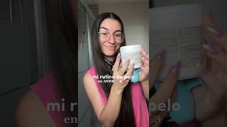 Rutina de pelo 🚿 #pelosano #asmr #pelolargo #rutina #haircare #hairoil