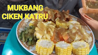 mukbang ciken katsu buatan sendiri, rasanya ga ada obat