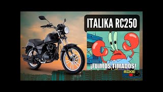 Italika Hizo Copiar Y Pegar! Italika RC200 Y RC250 REVIEW