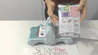 TUTORIAL Scrapway: Fazendo Emboss com uso de Carimbeira na Big Shot