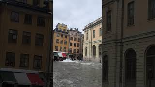 #oldtown#architecture#stockholm#gamlastan#sweden#nobelprize#museum#travel#youtubeshorts#shorts#ica