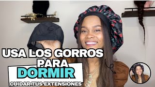 Como usar gorros para dormir