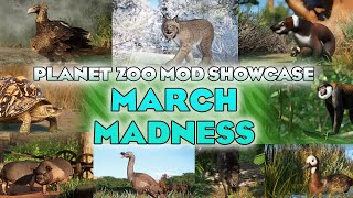 🐦 MARCH MADNESS! 20+! Awesome Mods! | Planet Zoo Mod Showcase