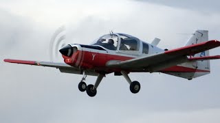 4Kᵁᴴᴰ Scottish Aviation Bulldog T1 Arrival & Departure @ RIAT Fairford