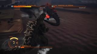 GODZILLA Ps4: Online Multiplayer Godzilla vs.Burning Godzilla vs. Godzilla (2014)