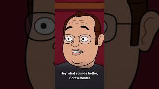 No One Screws With The Screw Master | Joke Video from Corner Gas Animated