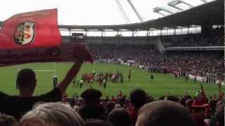 Fin de match Stade Toulousain-MHR