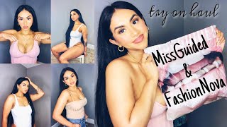 MISSGUIDED TRY ON HAUL & FASHION NOVA JEANS 2020