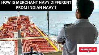 Indian Navy Vs Merchant Navy | Difference Between Merchant Navy & Indian Navy | कौनसी जॉब अच्छी है?