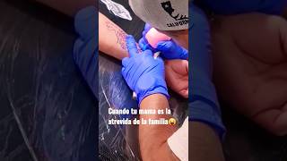 Cuando tu mama es atrevida #shorts #reels #ytshorts #tattoo