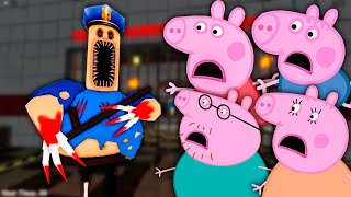 Peppa pig ESCAPE BARRY EXE PRISON RUN!