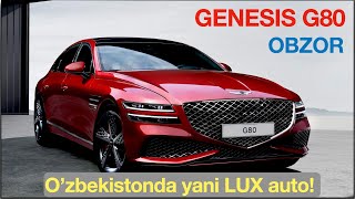 Genesis G80 2022. LUX. Benz yoki BMW bo'larmikan?!