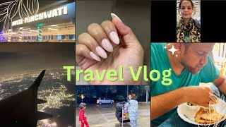 Hyderabad to Ranchi ✈️ | New nails 💅 |Hotel Panchwati 🥗🍲🍛