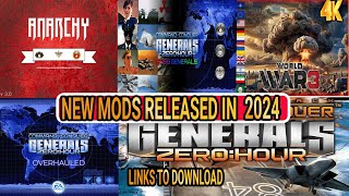 [2024] NEW  Mods for Command and Conquer : Generals ZERO HOUR ! with links to Download