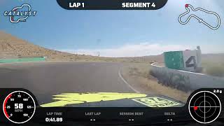 SPEC E30 MICK BLUE Qualifying lap Willow Springs 05/18/2024