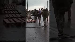 Azov soldiers from Mariupol🇺🇦 surrendered to Russian forces #shorts #ukraine #warukraine #russia