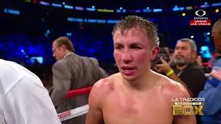 CANELO VS GOLOVKIN RAUND 12 16/09/2017