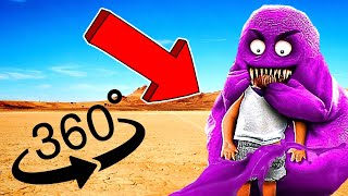 Grimace Shake Finding Challenge 360º VR Video