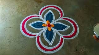 Karthigai deepam  🌻 flower padi koam 3*3 🌻neewyear special kolam🌻 dhanur masam muggulu 🌻