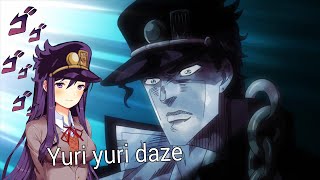 Jotaro plays Doki Doki Literature Club