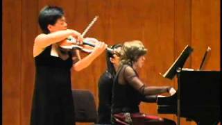 Yura Lee, violin - Bartok Sonata No.1, Sz75 (2 of 3)