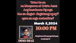 TOTOO BA NA BINAYARAN NI CRISTO JESUS ANG ATING MGA KASALANAN SA DAGAT-DAGATANG APOY AYON KAY ANTON?