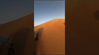 Driving in the Sahara desert - Dune Bashing