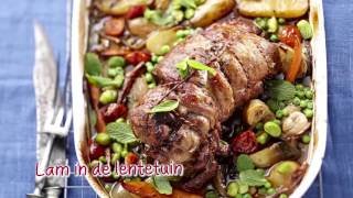 Recept: Lam in de lentetuin